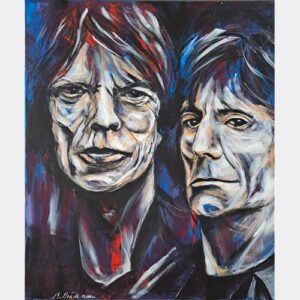 Jagger & Woods - 80x100cm