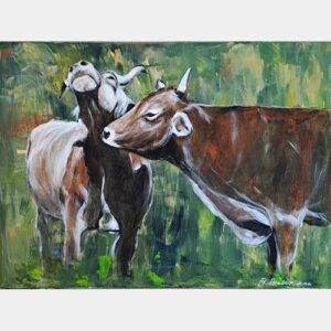 Zwei Schwestern - 80x60cm